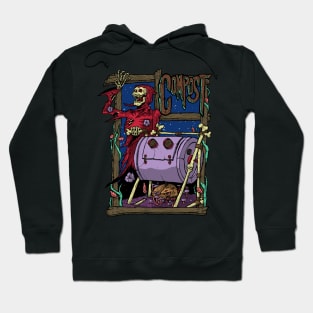 Compost Full Color Shirt Trauma Series Hoodie